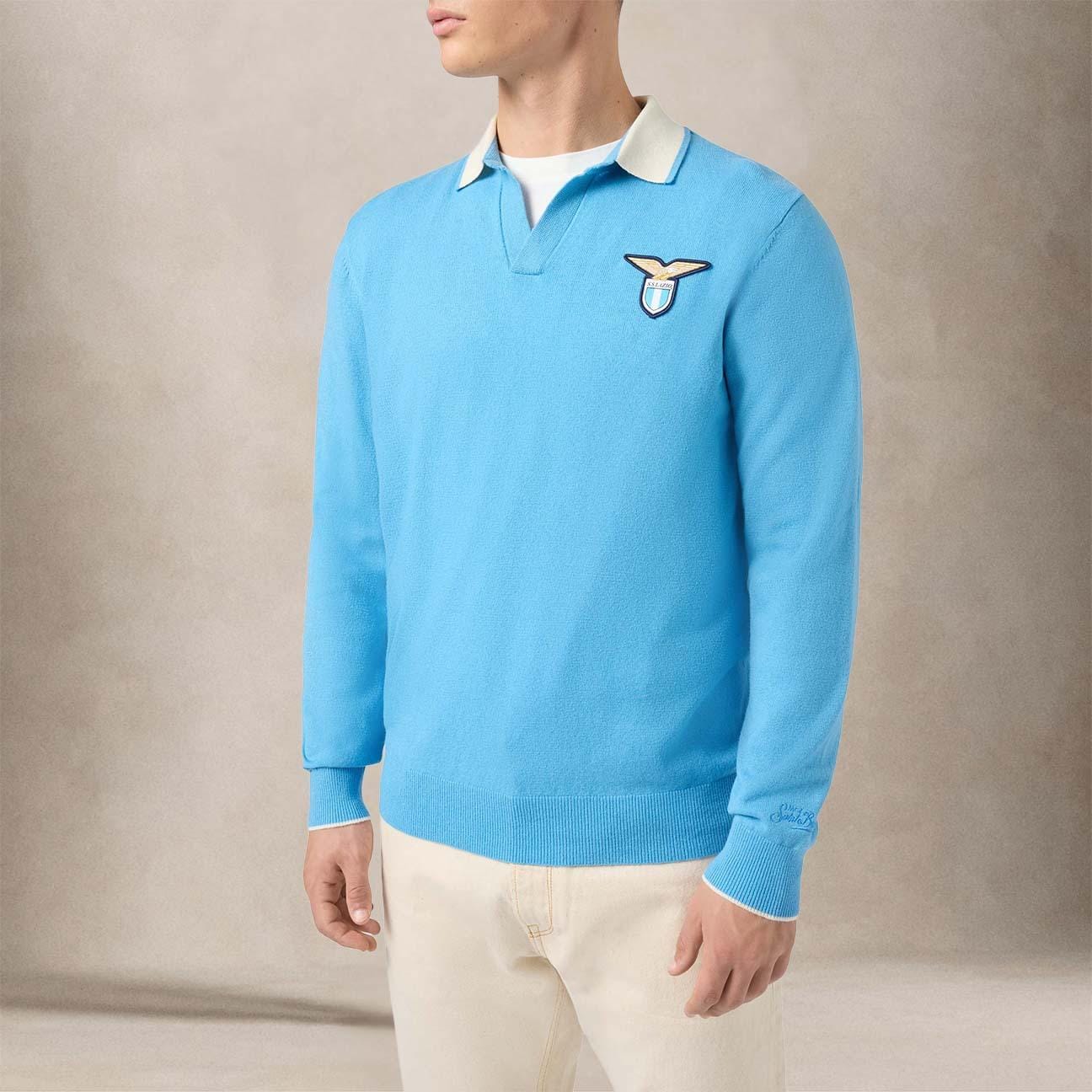 MC2 SAINT BARTH Polo uomo Belmont light Patch Lazio Special edition