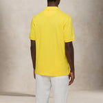 MC2 SAINT BARTH Polo uomo Charles in cotone Giallo
