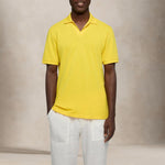 MC2 SAINT BARTH Polo uomo Charles in cotone Giallo