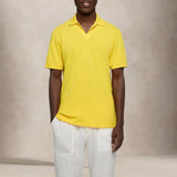 MC2 SAINT BARTH Polo uomo Charles in cotone Giallo