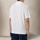 MC2 SAINT BARTH Polo uomo Jeremy in spugna Bianco