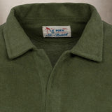 MC2 SAINT BARTH Polo uomo Jeremy in spugna Verde Militare