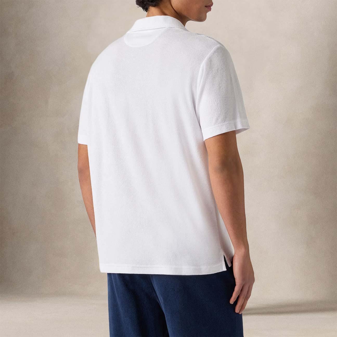 MC2 SAINT BARTH Polo uomo Jeremy spugna Bianco