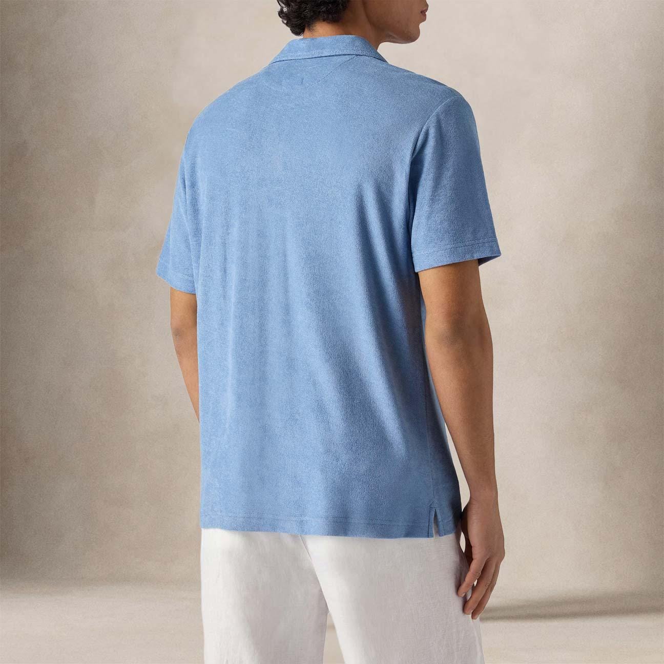 MC2 SAINT BARTH Polo uomo Jeremy spugna Dusty Blue