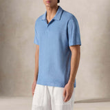 MC2 SAINT BARTH Polo uomo Jeremy spugna Dusty Blue