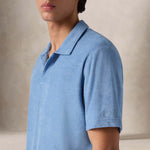MC2 SAINT BARTH Polo uomo Jeremy spugna Dusty Blue