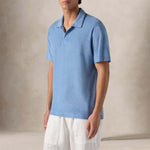 MC2 SAINT BARTH Polo uomo Jeremy spugna Dusty Blue