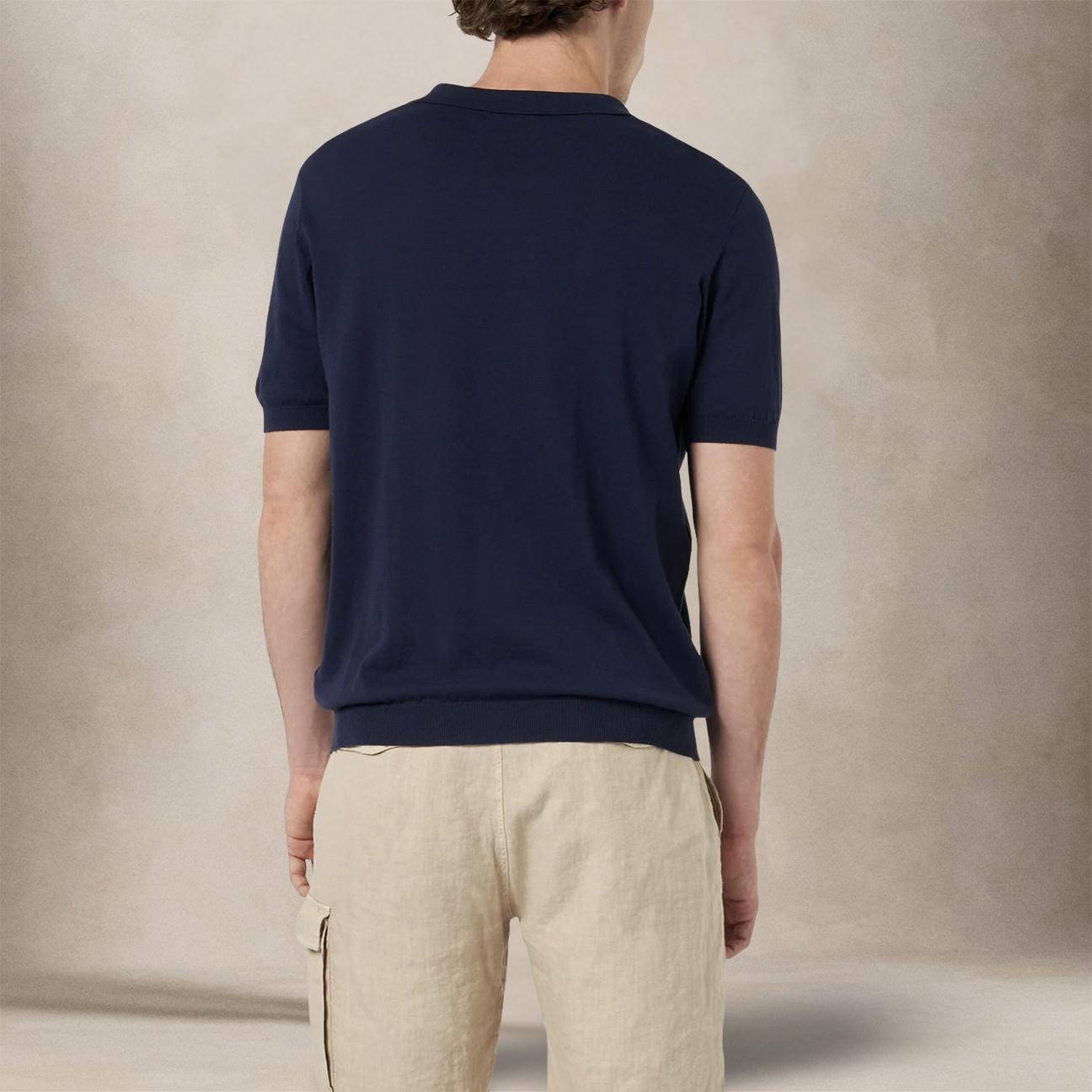 MC2 SAINT BARTH Polo uomo Sloan in cotone Blue