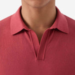 MC2 SAINT BARTH Polo uomo Sloan in cotone Brick