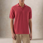 MC2 SAINT BARTH Polo uomo Sloan in cotone Brick