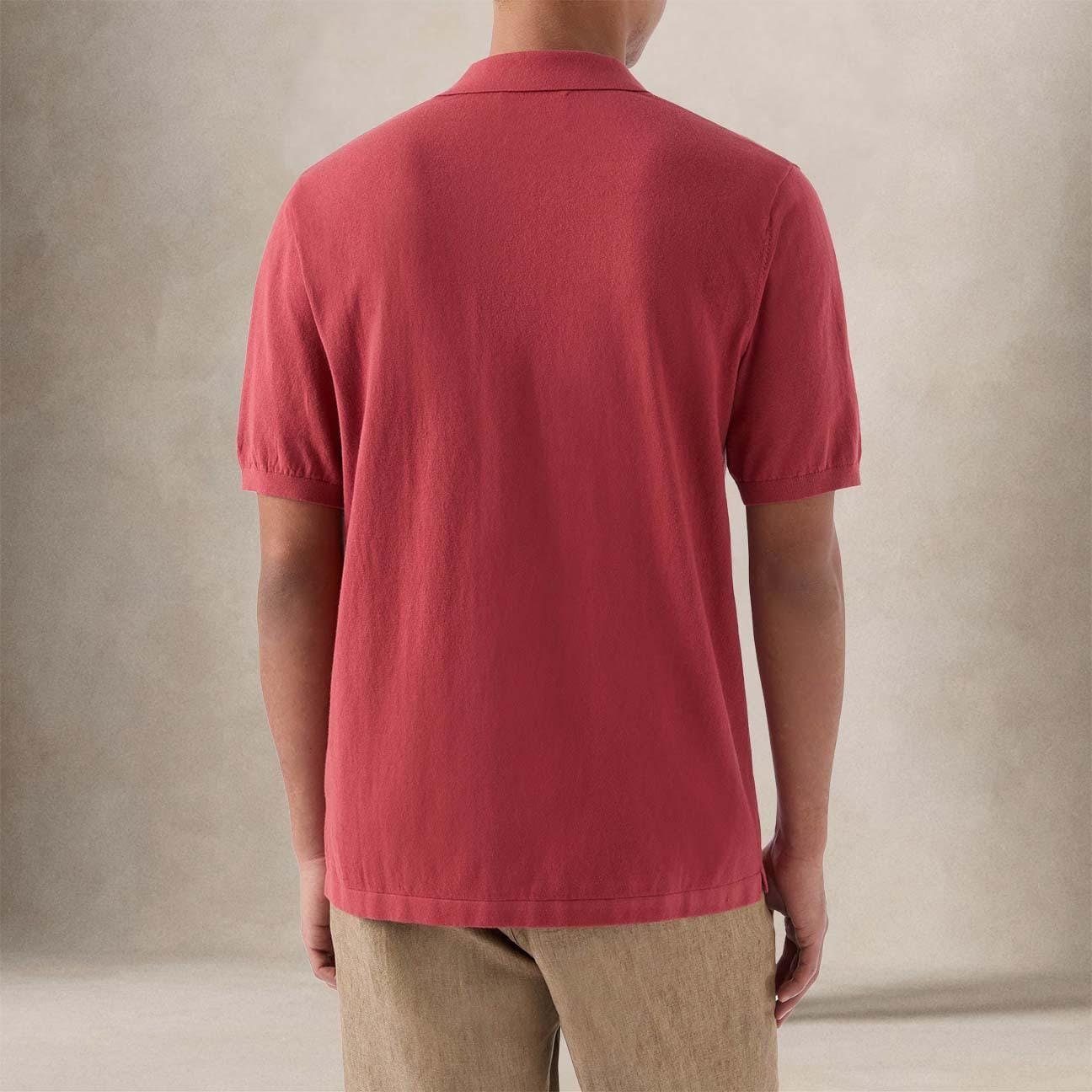 MC2 SAINT BARTH Polo uomo Sloan in cotone Brick