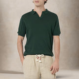 MC2 SAINT BARTH Polo uomo Sloan in cotone Verde Inglese