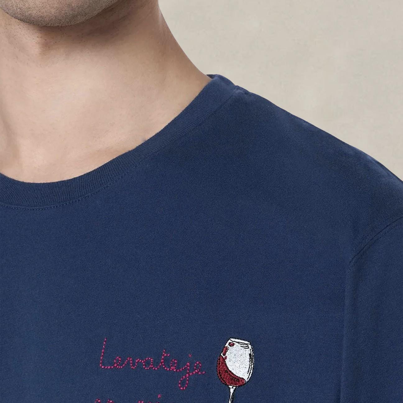 MC2 SAINT BARTH T-shirt da uomo Arnott Levateje er Vino Blue