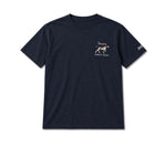 MC2 SAINT BARTH T-Shirt uomo Arnott Cane da Caccia Blue