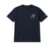 MC2 SAINT BARTH T-Shirt uomo Arnott Cane da Caccia Blue