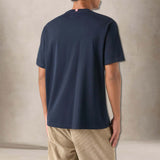 MC2 SAINT BARTH T-Shirt uomo Arnott Cane da Caccia Blue