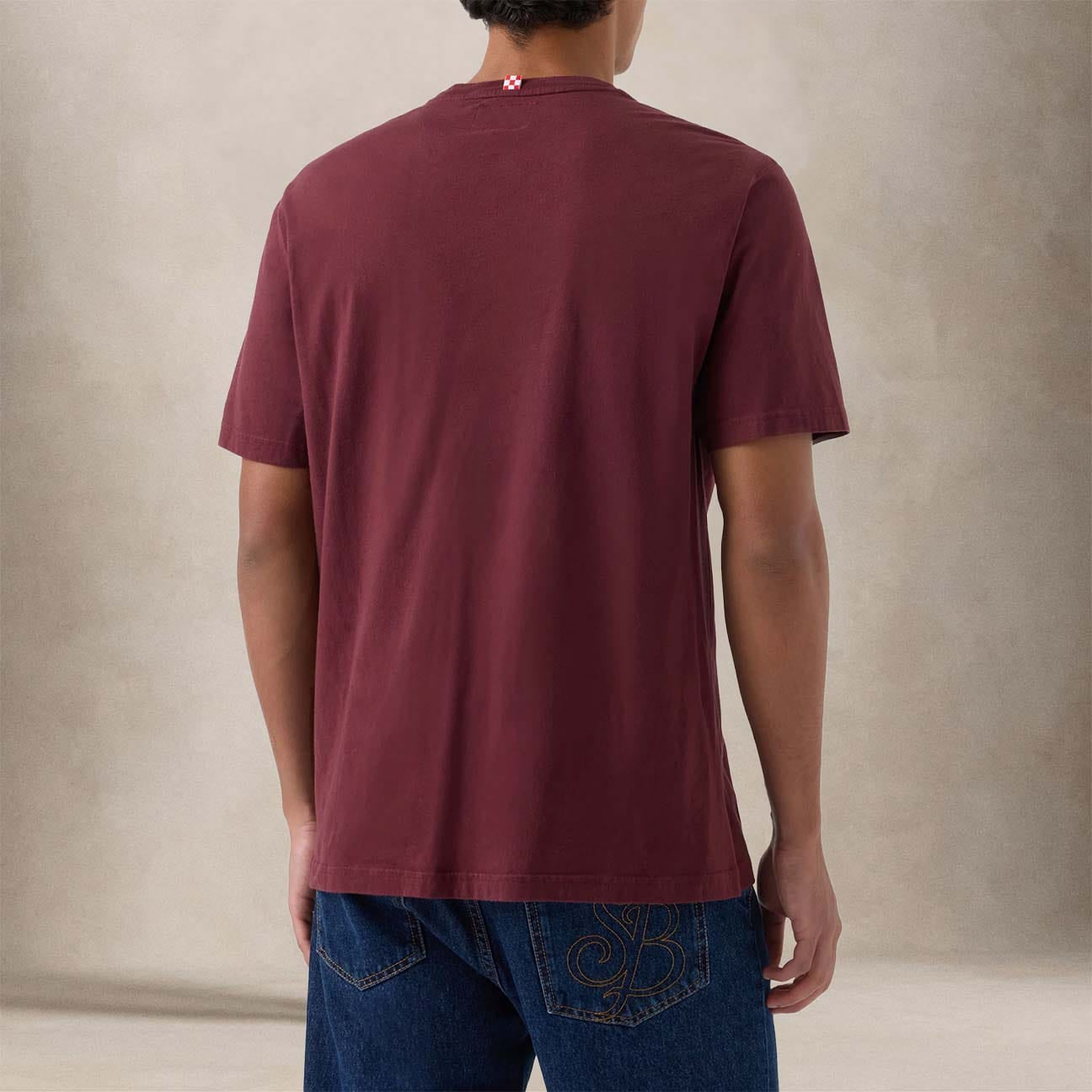 MC2 SAINT BARTH T-Shirt uomo Arnott Land Rover Bordeaux