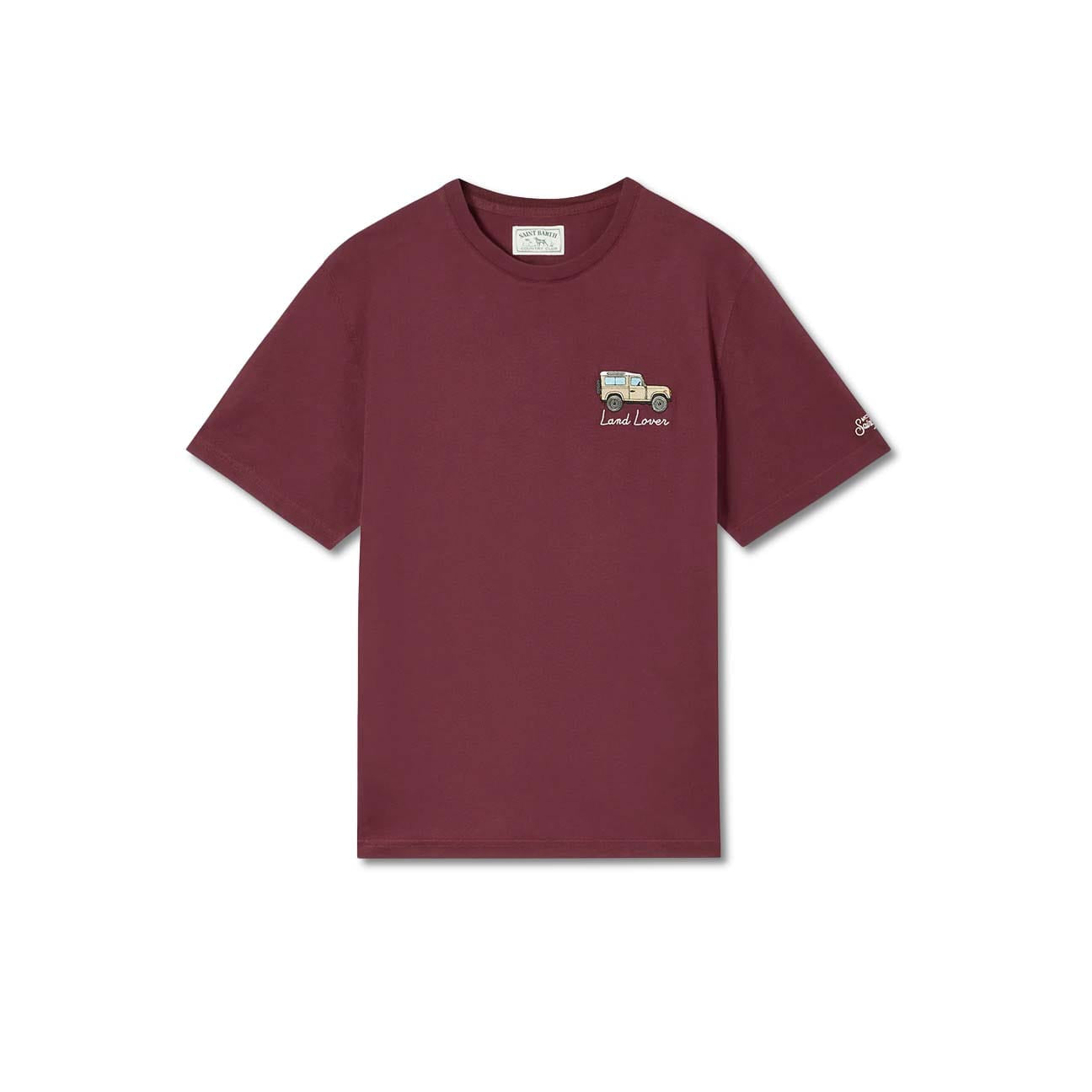 MC2 SAINT BARTH T-Shirt uomo Arnott Land Rover Bordeaux