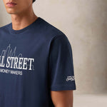 MC2 SAINT BARTH T-Shirt uomo Arnott SPecial Edition Wall Street Blue