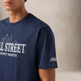 MC2 SAINT BARTH T-Shirt uomo Arnott SPecial Edition Wall Street Blue