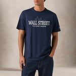 MC2 SAINT BARTH T-Shirt uomo Arnott SPecial Edition Wall Street Blue