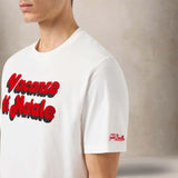 MC2 SAINT BARTH T-Shirt uomo Arnott Vacanze di Natale logo Bianco