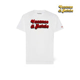 MC2 SAINT BARTH T-Shirt uomo Arnott Vacanze di Natale logo Bianco