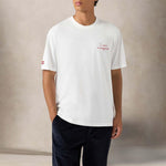 MC2 SAINT BARTH T-Shirt uomo Arnott Vacanze Nun Angoscia Bianco