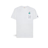 MC2 SAINT BARTH T-Shirt uomo Austin Invest don't spend Bianco