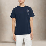MC2 SAINT BARTH T-Shirt uomo Austin Want a Watch Blue