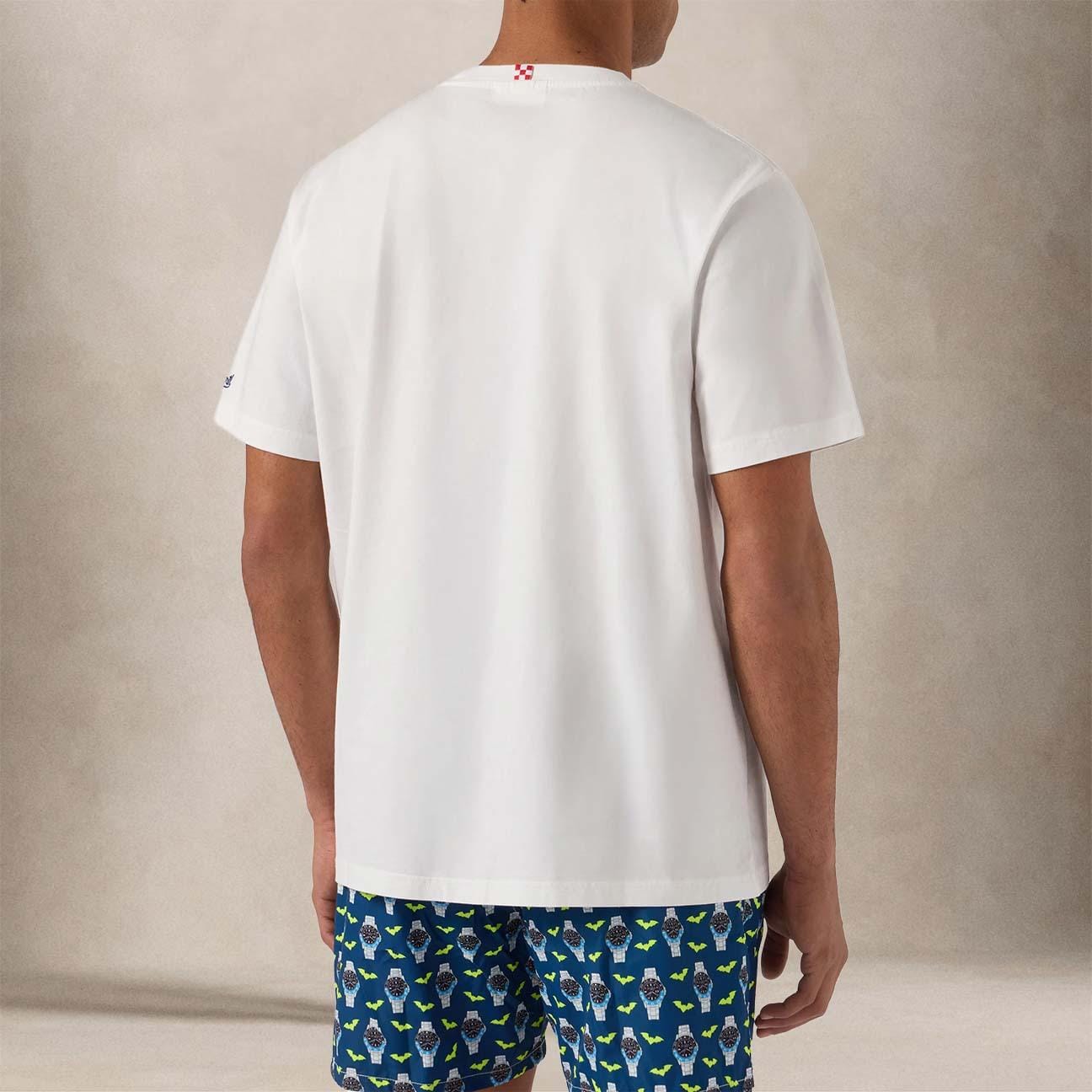 MC2 SAINT BARTH T-Shirt uomo Autrin Bartman Bianco