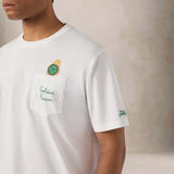MC2 SAINT BARTH T-Shirt uomo Autrin Golden Power Bianco
