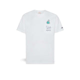 MC2 SAINT BARTH T-Shirt uomo Autrin Invest dont Spend Bianco