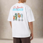 MC2 SAINT BARTH T-Shirt uomo Delmar Weekender Bianco