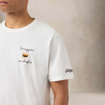 MC2 SAINT BARTH T-Shirt uomo in cotone Correggimi Se Sbaglio Bianco