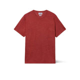 MC2 SAINT BARTH T-Shirt uomo in lino Brick Red