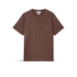 T-Shirt uomo in lino Marrone