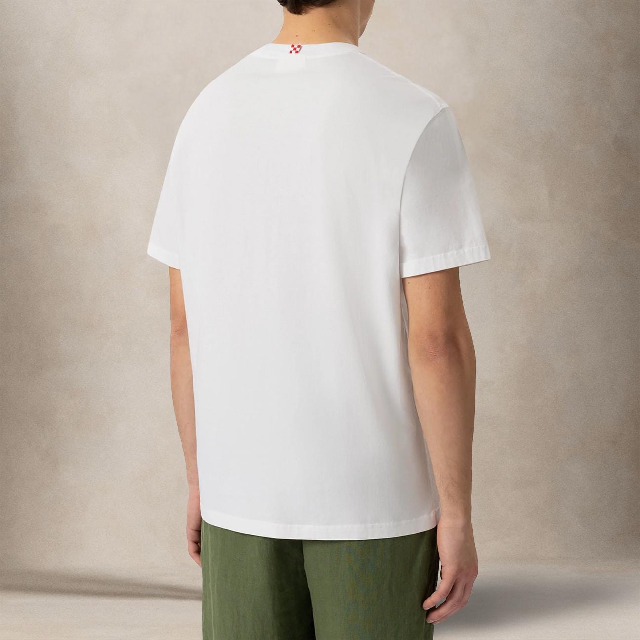 MC2 SAINT BARTH T-Shirt uomo Latin Lover Bianco