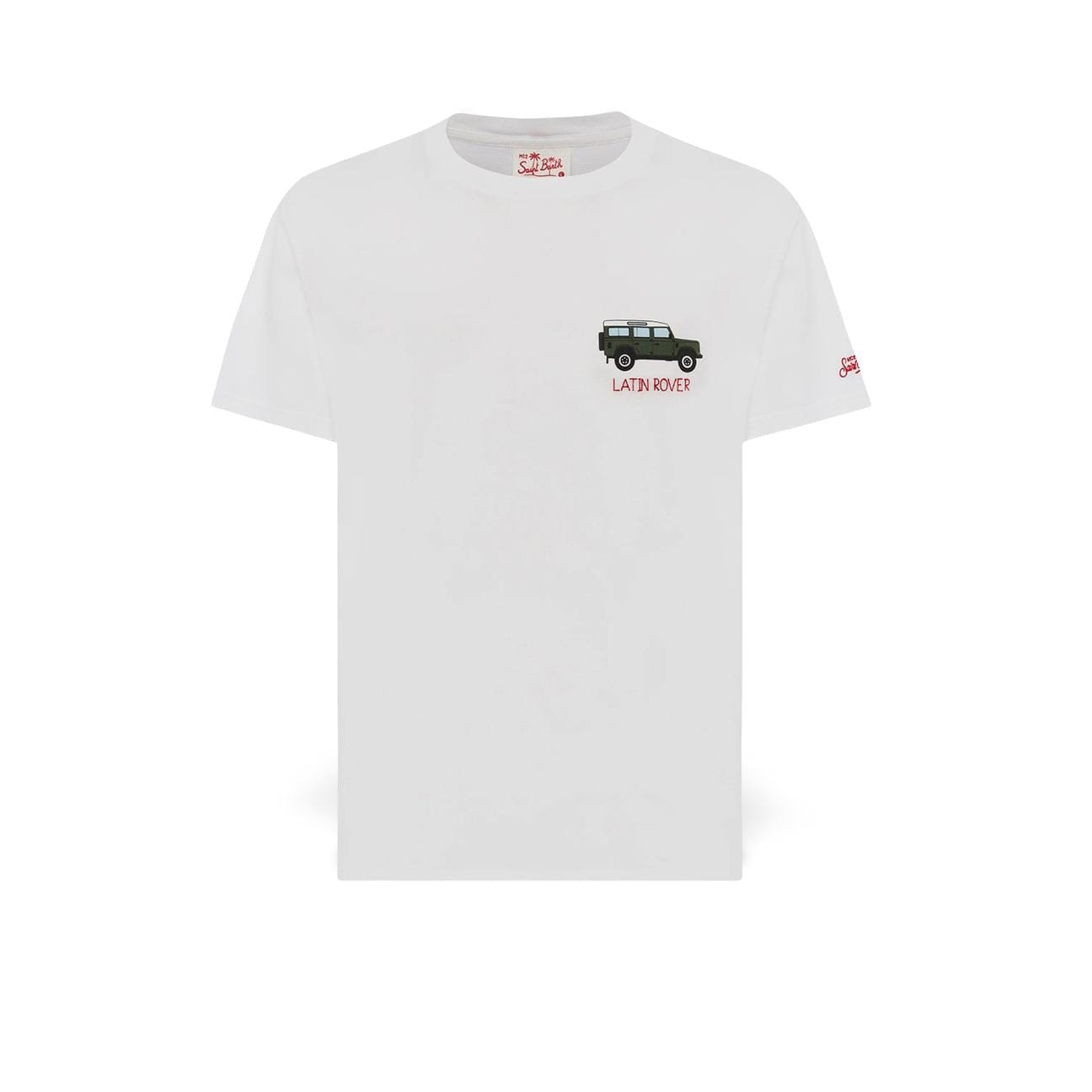 MC2 SAINT BARTH T-Shirt uomo Latin Lover Bianco