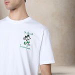 MC2 SAINT BARTH T-Shirt uomo Mickey Tennis Bianco