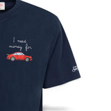 MC2 SAINT BARTH T-Shirt uomo Money for Car Blue