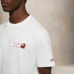 MC2 SAINT BARTH T-Shirt uomo Portofino famolo Strano Bianco