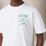 MC2 SAINT BARTH T-Shirt uomo Portofino  Gin Tonic Bianco