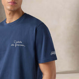 MC2 SAINT BARTH T-Shirt uomo Portofino L'estate sta Finendo Blue
