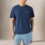 MC2 SAINT BARTH T-Shirt uomo Portofino L'estate sta Finendo Blue