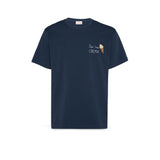 MC2 SAINT BARTH T-Shirt uomo Portofino Sto na' crema Blue