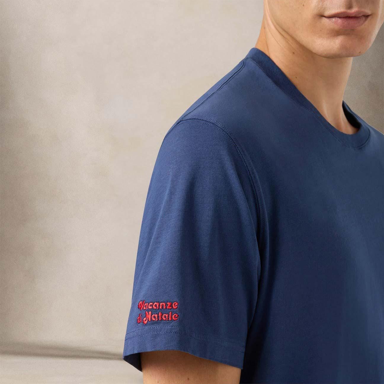 MC2 SAINT BARTH T-Shirt uomo Sei in Pole Position Blue