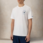 MC2 SAINT BARTH T-Shirt uomo Snoopy Bomber Bianco