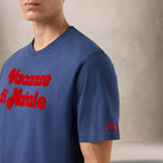 MC2 SAINT BARTH T-Shirt uomo Vacanze di Natale Blue