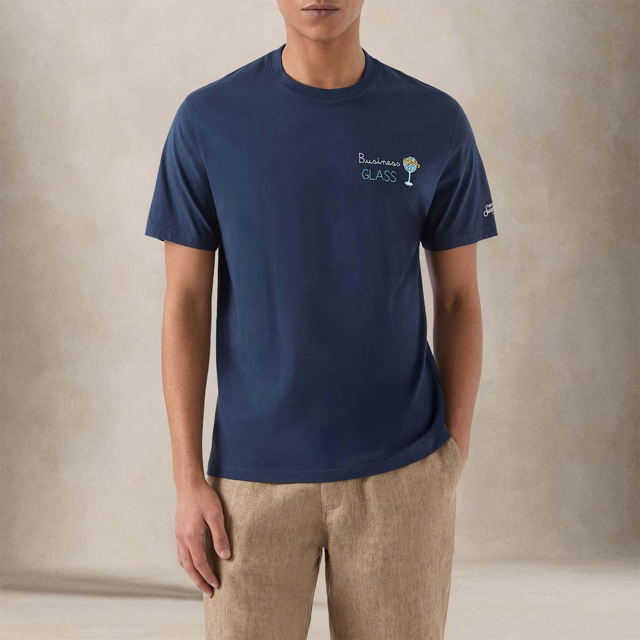 MC2 SAINT BARTH T-Shirt uomoBusiness Class Blue